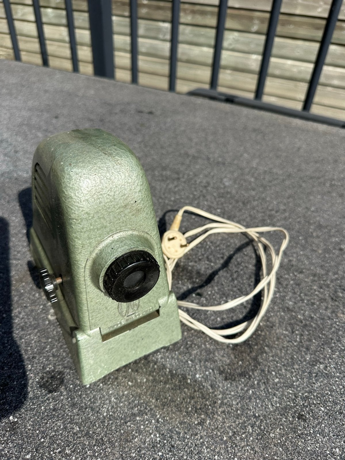 vintage Bajka diaskop (filmstrookprojector) uit de jaren 50, Ophalen of Verzenden, Gebruikt