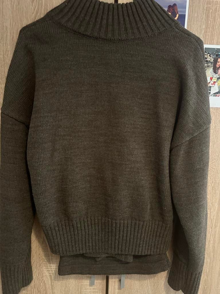Damespak, elegant, chocoladebruin, Ophalen of Verzenden, Nieuw, Maat 38/40 (M), Groen