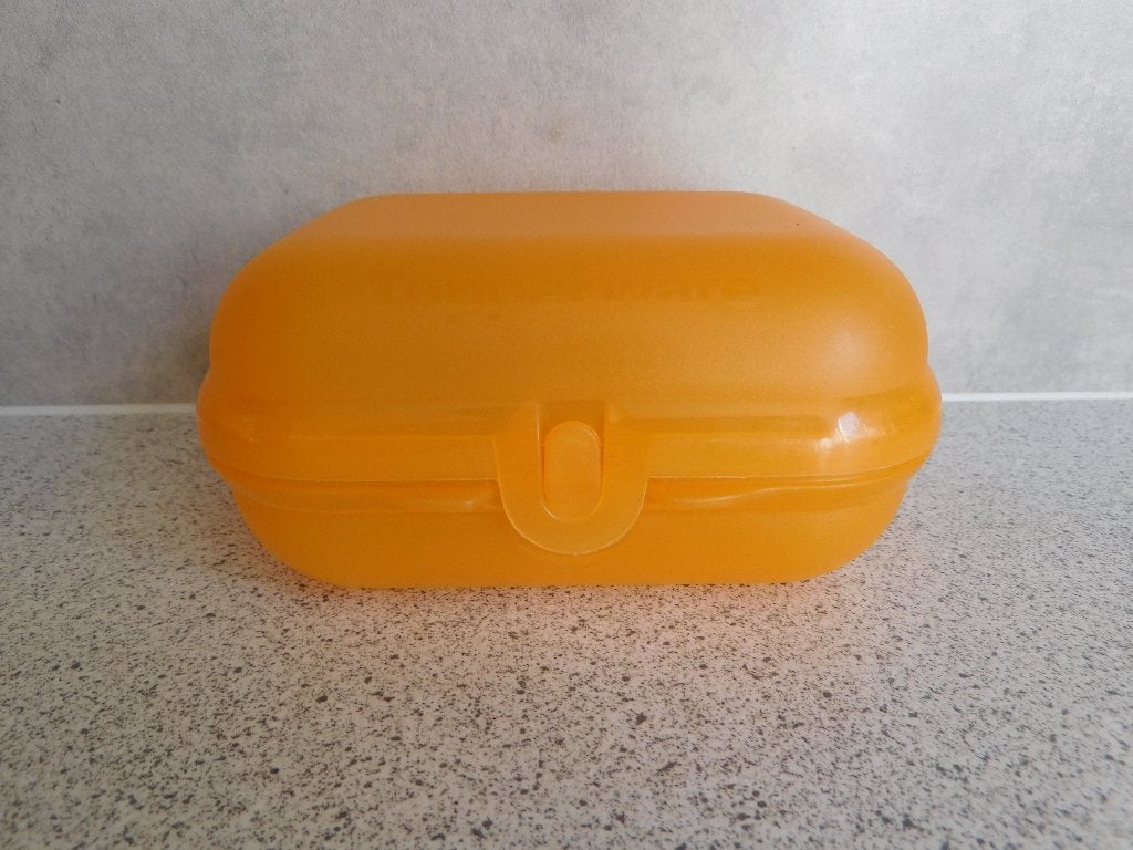 Tupperware Eco Smartclip 14x11x7 cm. Oranje, Huis en Inrichting, Keuken | Tupperware, Overige typen, Oranje, Ophalen of Verzenden