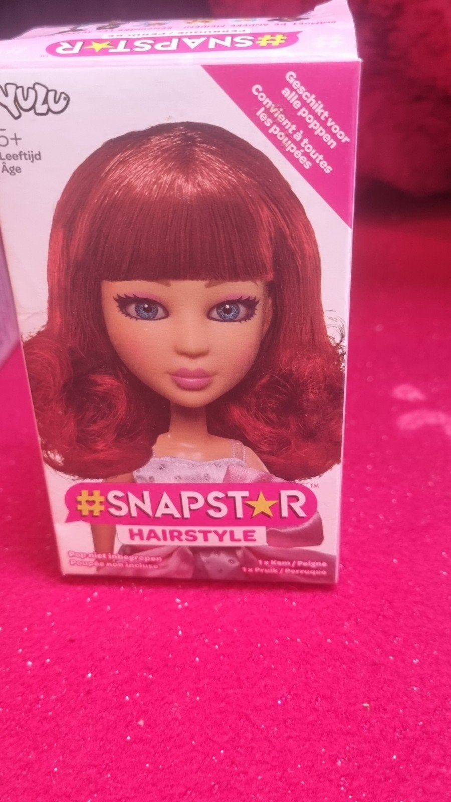 Snapstar Hairstyle pruik en kam - Nieuw in verpakking, Verzenden, Nieuw, Overige typen