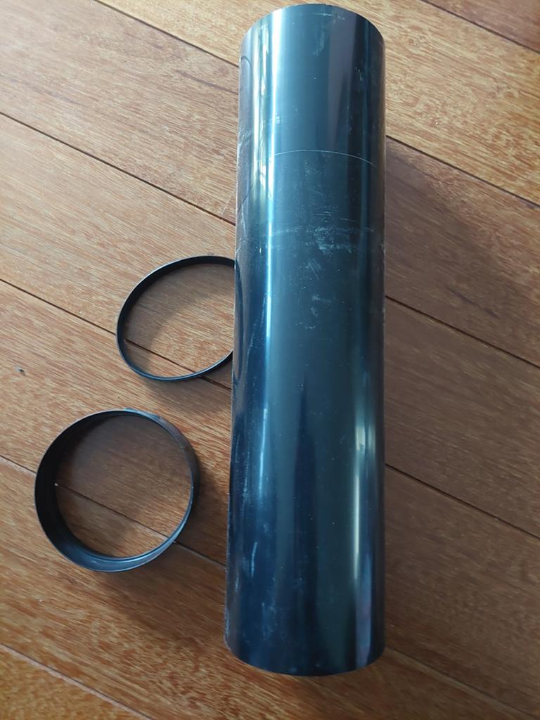 BORA Ecotube ER750 Rond Kanaal 750mm L 59,5 cm, Ophalen of Verzenden