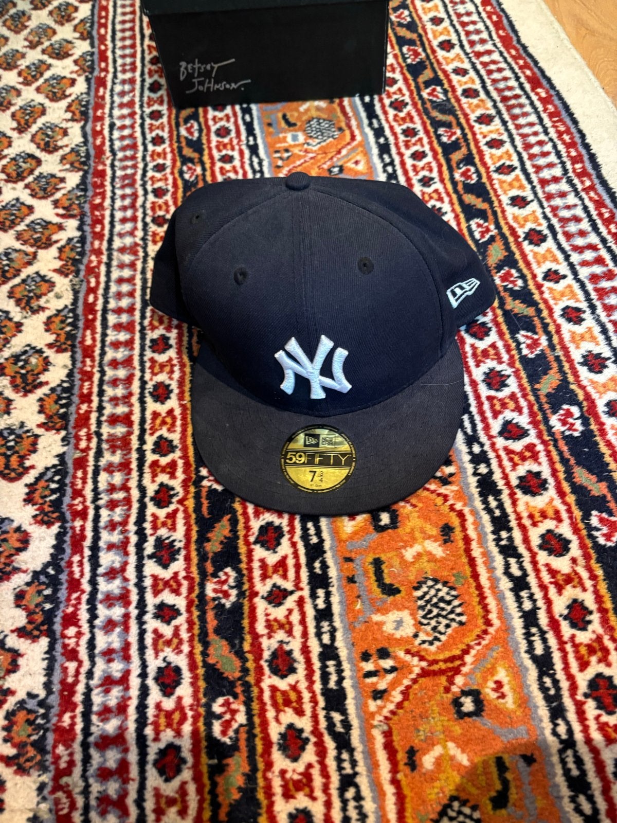New Era NY Yankees 59Fifty Fitted Cap - Maat 61.5cm, Ophalen, Zo goed als nieuw, 60 cm (XL, 7½ inch) of meer, Pet