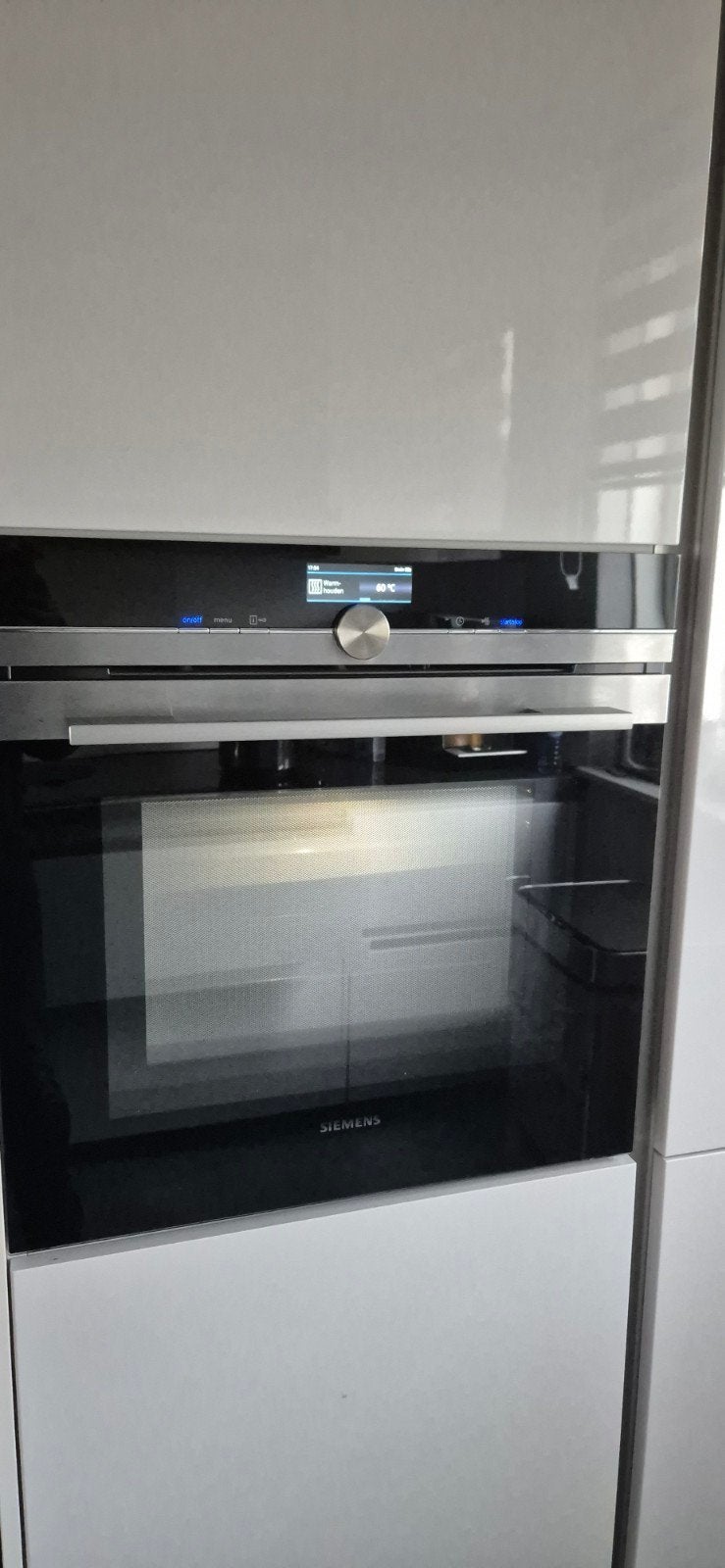 Siemens inbouw combi-oven /magnetron, Witgoed en Apparatuur, Ophalen, Siemens, Zo goed als nieuw, Oven met grill