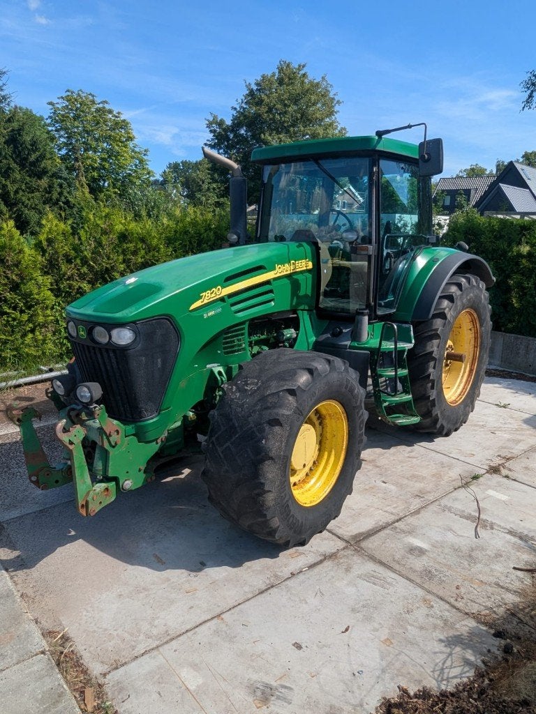 John deere 7820 + Fendt GTA werktuigendrager, John Deere, Gebruikt, Ophalen of Verzenden, Meer dan 160 Pk
