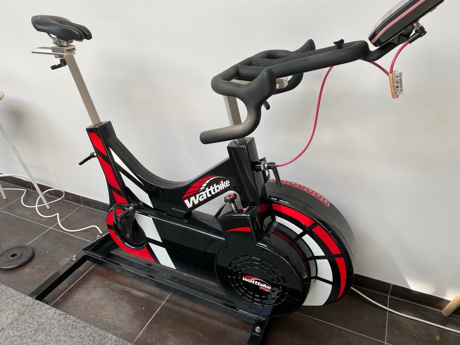 Wattbike Trimline Spinbike - Professionele Indoor Fiets, Ophalen, Gebruikt, Spinningfiets, Metaal