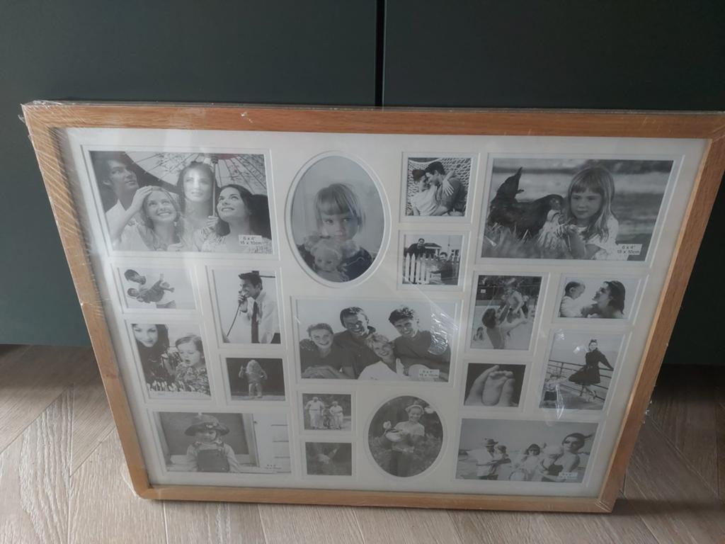 Nieuwe fotolijst fotocollage 53x44cm, Ophalen, Nieuw, Minder dan 50 cm, 50 tot 75 cm