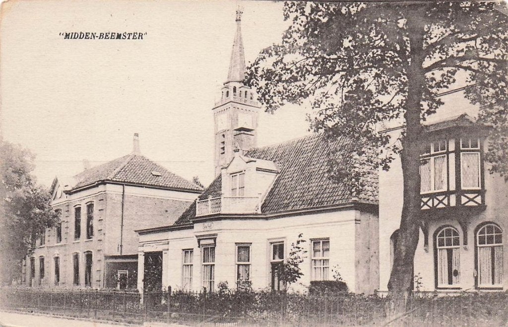 703-014-021 Midden Beemster, Verzenden, Voor 1920, Noord-Holland