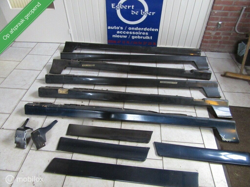 Zijskirt dorpel spoiler Opel Vectra A 2000 + divers '88-'95, Auto-onderdelen, Gebruikt, Opel, Ophalen of Verzenden, Opel