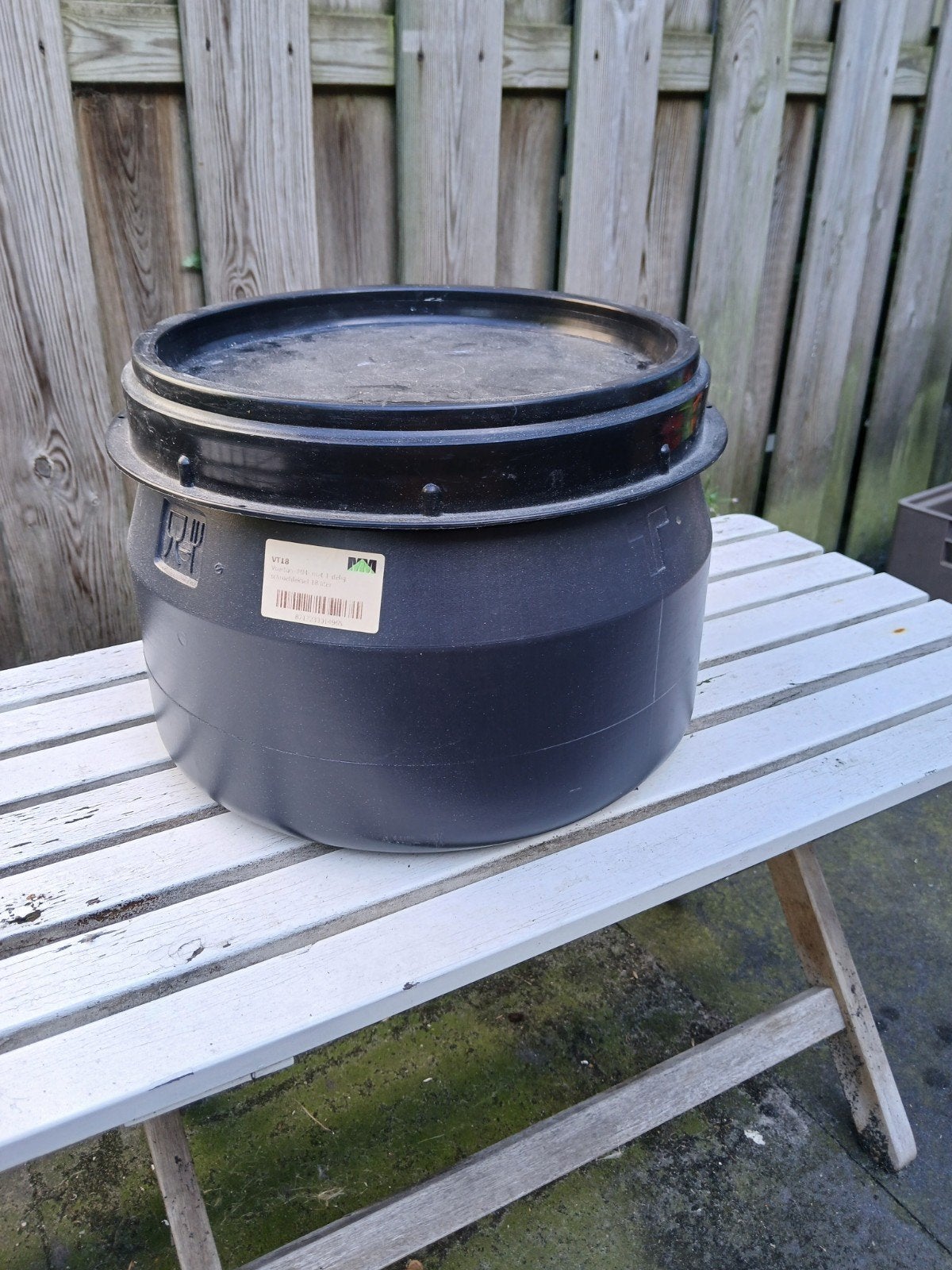 Voerton 18l., Ophalen
