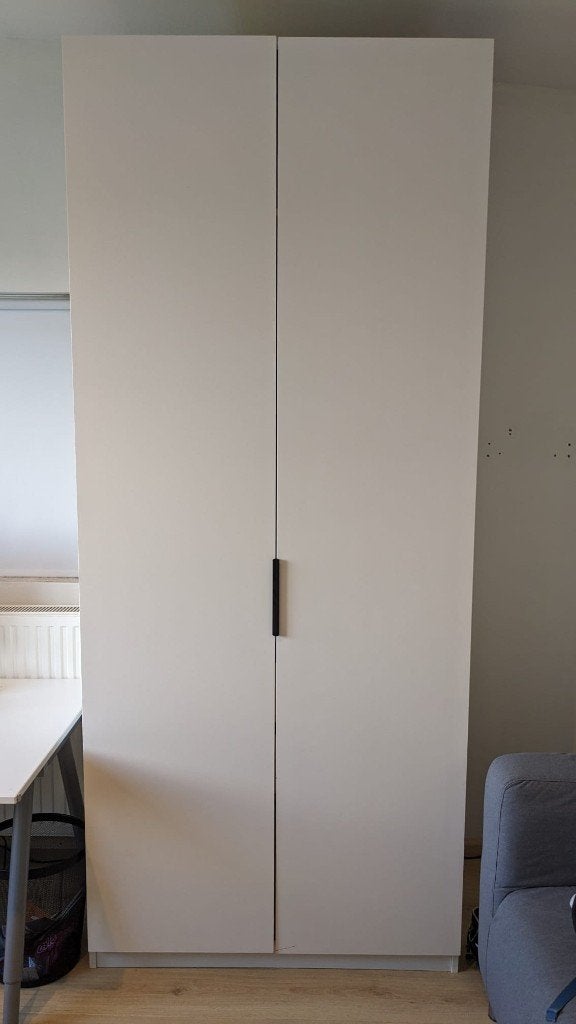 Twee Ikea Forsand deuren van 50 x 229 cm - wit, Huis en Inrichting, Ophalen, Overige materialen, 200 cm of meer, 50 tot 100 cm