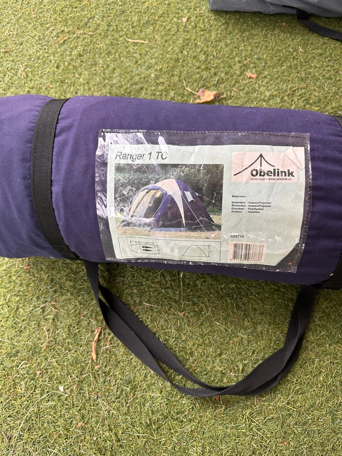 Ranger 1 TC 2 persoons tent, Ophalen, Gebruikt, Tot en met 2