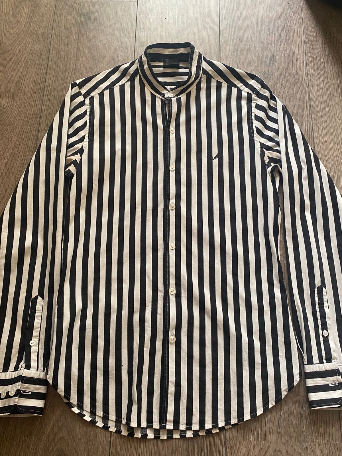 Zumo blouse gestreept maat L, Verzenden, Gedragen, Meerkleurig, Halswijdte 41/42 (L)