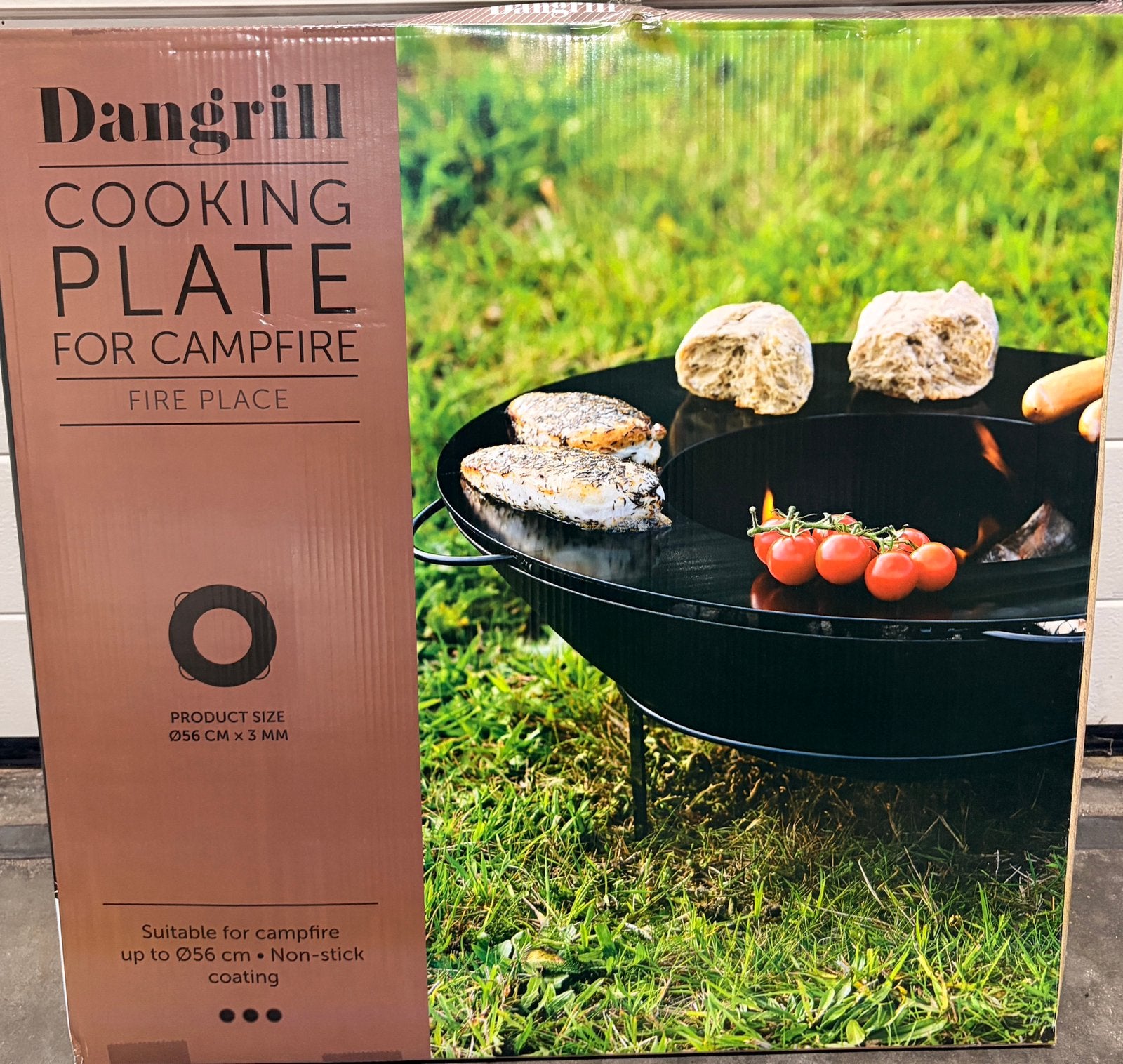 Partij Dangrill Kookplaat voor Kampvuur - Nieuw, Tuin en Terras, Ophalen of Verzenden, Nieuw