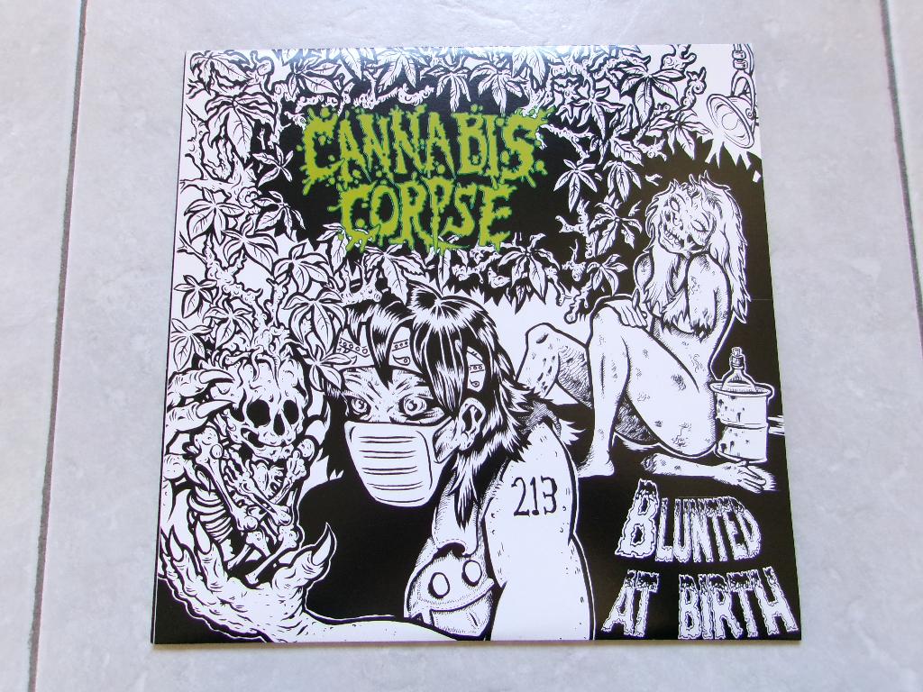 CANNABIS CORPSE - blunted at birth LP, Ophalen of Verzenden, Zo goed als nieuw