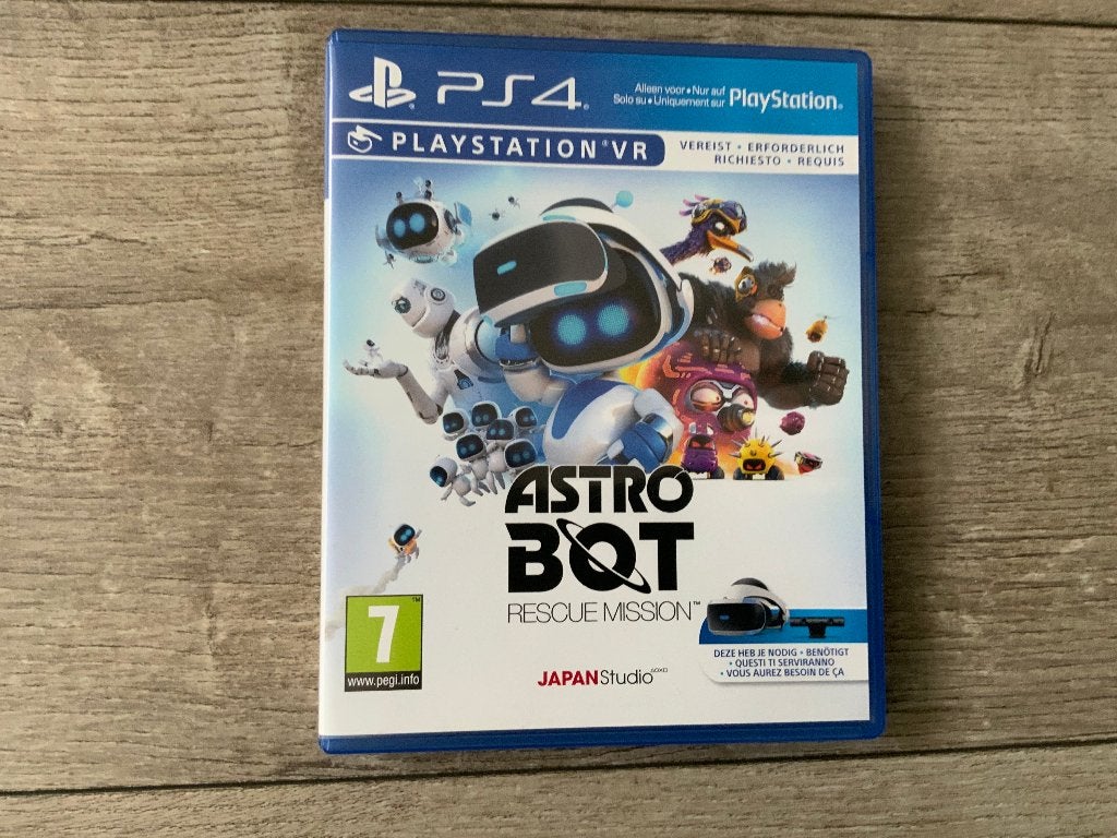 Playstation 4 VR AstroBot Rescue Mission PS4 PSVR Astro Bot, Spelcomputers en Games, Games | Sony PlayStation 4, 1 speler, Virtual Reality