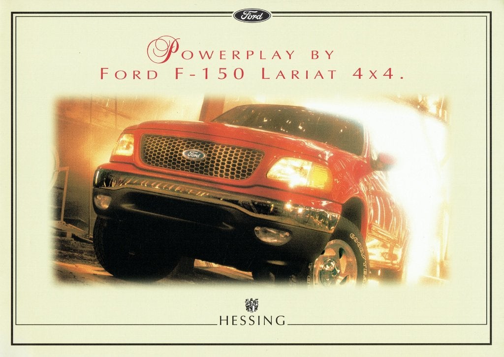 Folder Ford F-150 Lariat 4x4 (1999), Verzenden, Gelezen, Ford