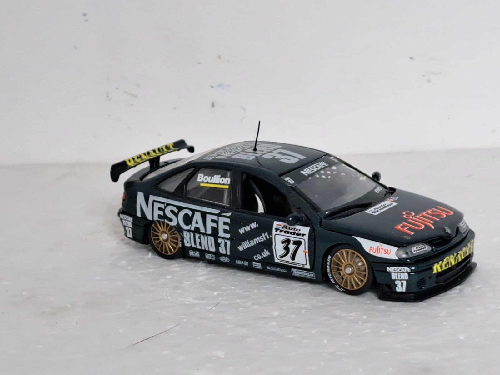 Renault Laguna BTCC Boullon 1/43 Groen Vitesse, Ophalen of Verzenden, Zo goed als nieuw, Auto, Overige merken
