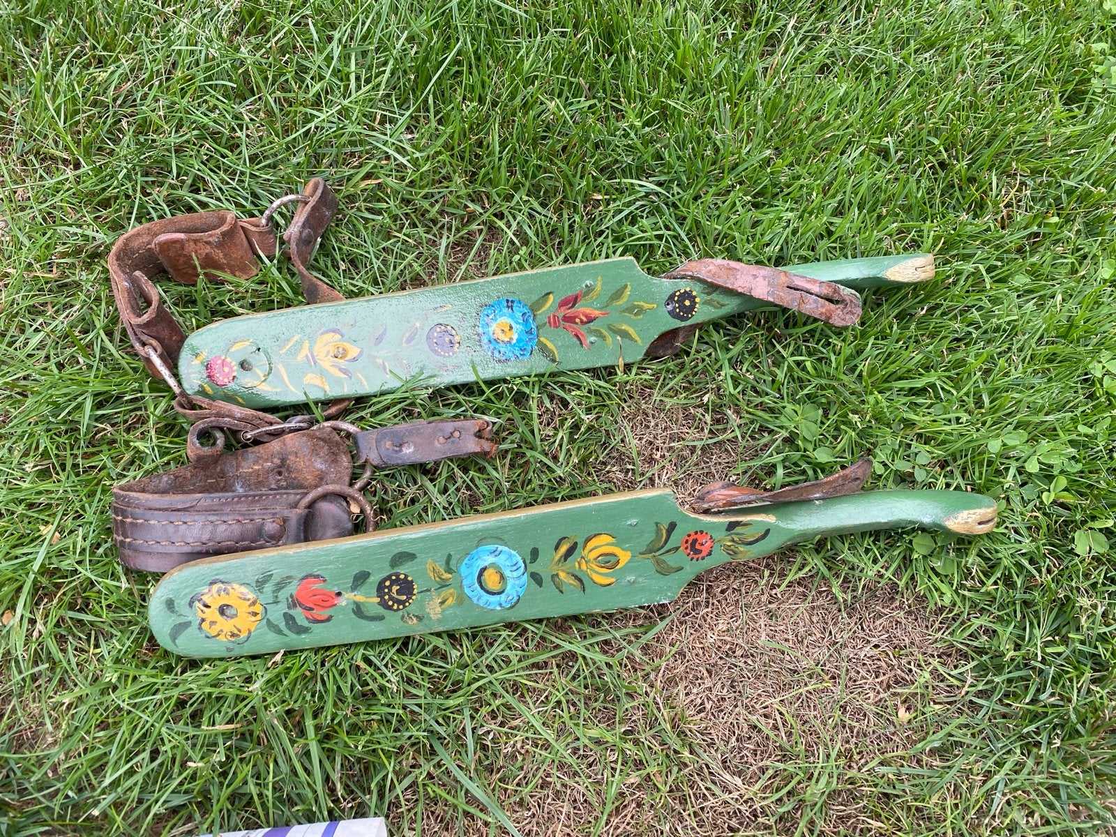 Antieke Friese doorlopers - decoratief, Ophalen of Verzenden, Gebruikt, Friese doorlopers, Overige merken