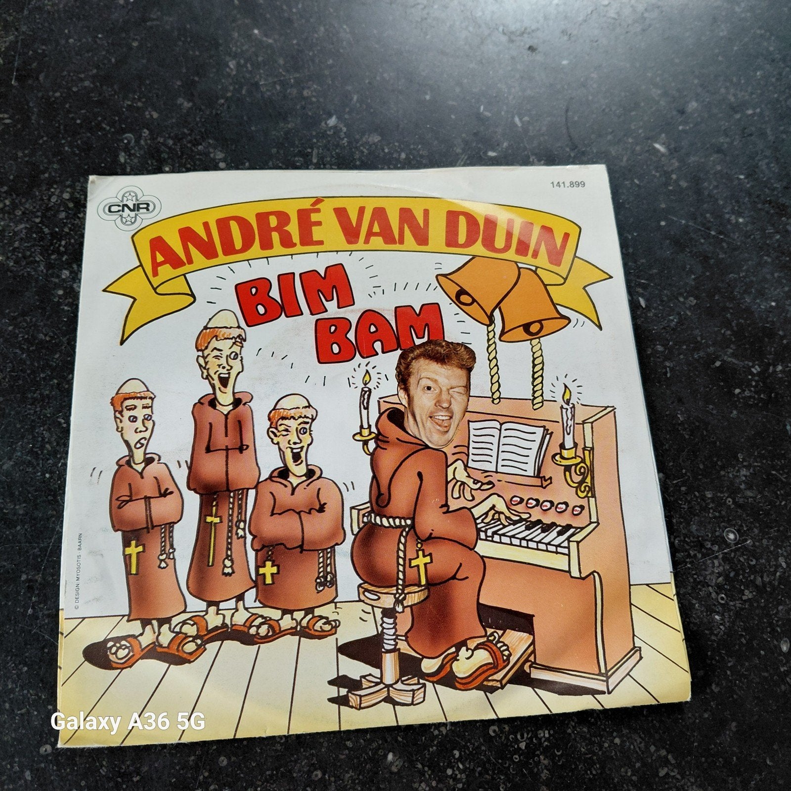 André van Duin - Bim Bam (Vinyl Single), Ophalen of Verzenden, Gebruikt, 7 inch, EP
