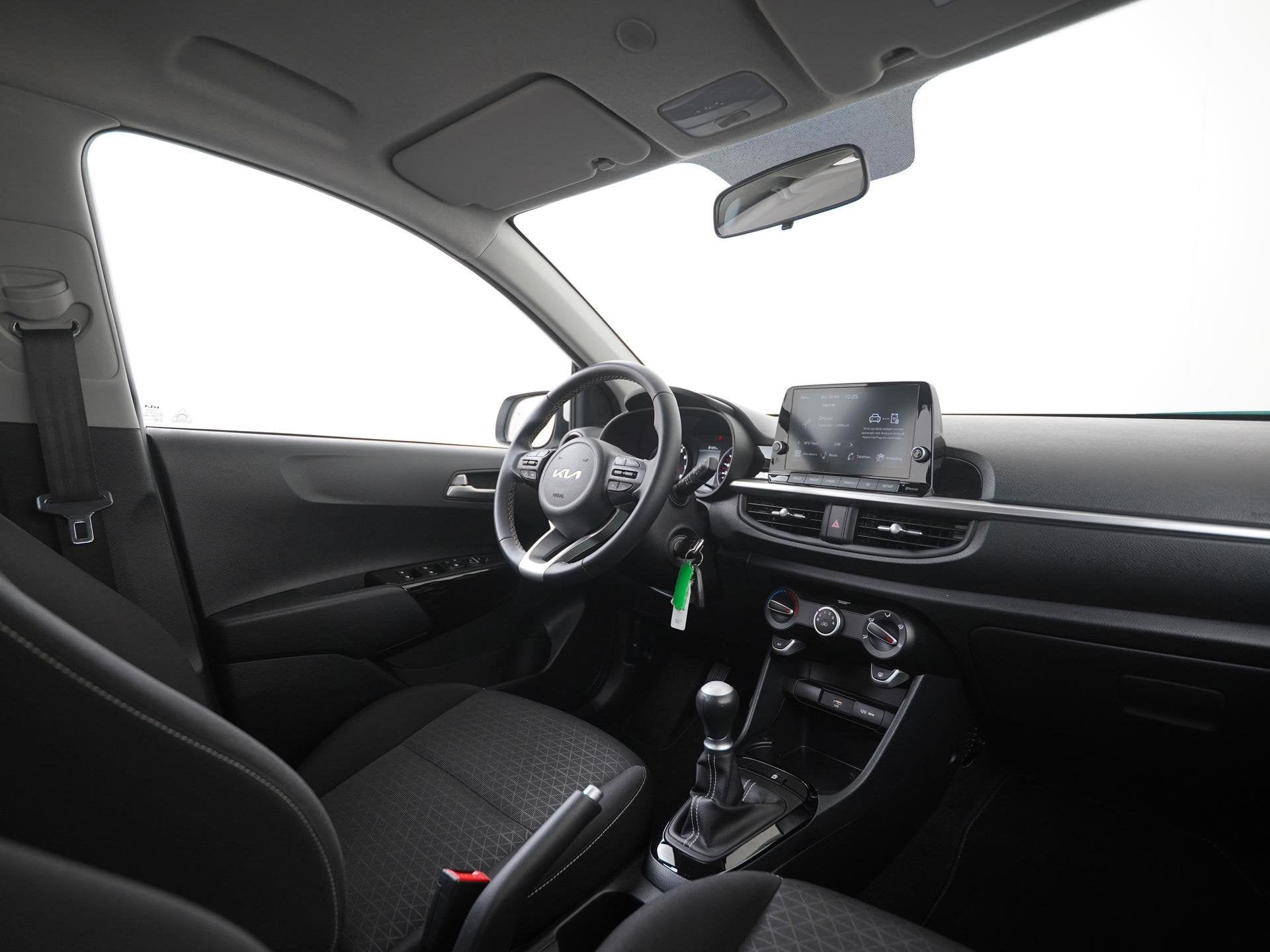 Kia Picanto 1.0 DPi DynamicLine | Camera | Apple/Android Car, Voorwielaandrijving, Stof, Gebruikt, 4 stoelen