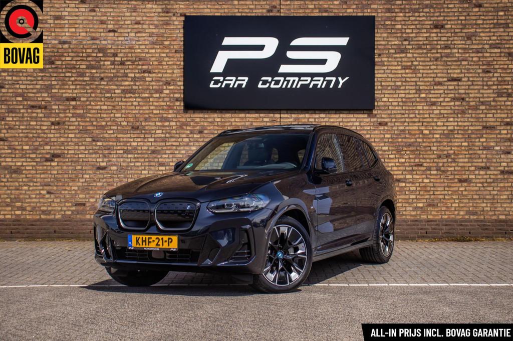 BMW iX3 Impressive 80 kWh LCI M-Sport, SoH 95% Pano, Leder, Automaat, 12 maanden, Achterwielaandrijving, Gebruikt