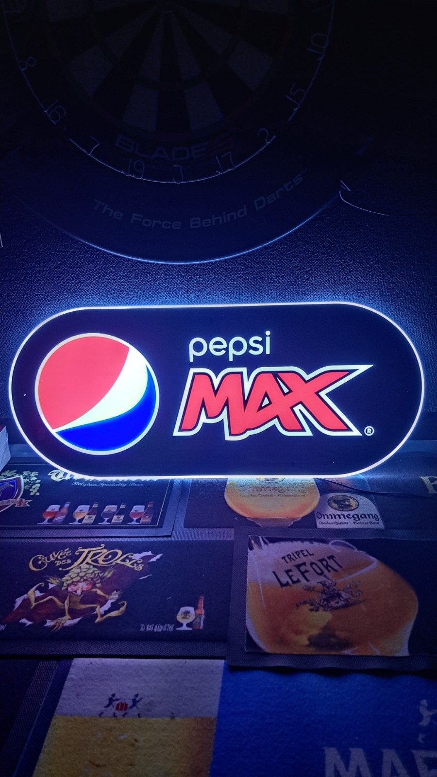 Nieuwe Pepsi Max LED Lichtreclame, Ophalen of Verzenden, Nieuw, Lichtbak of (neon) lamp