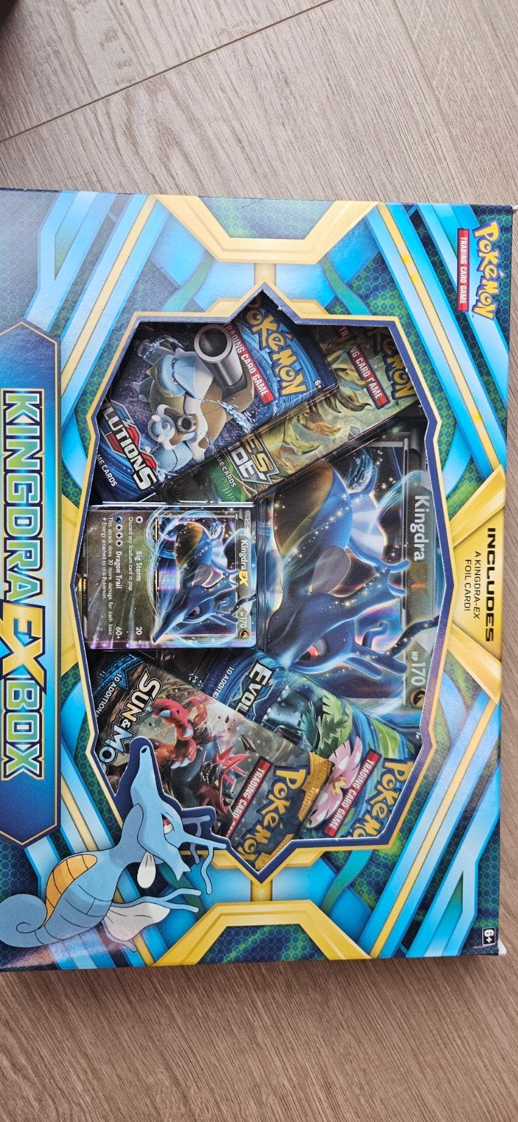 Kingdra-EX Box - Pokémon TCG Incl Evolutions, Ophalen of Verzenden, Nieuw, Boosterbox, Foil