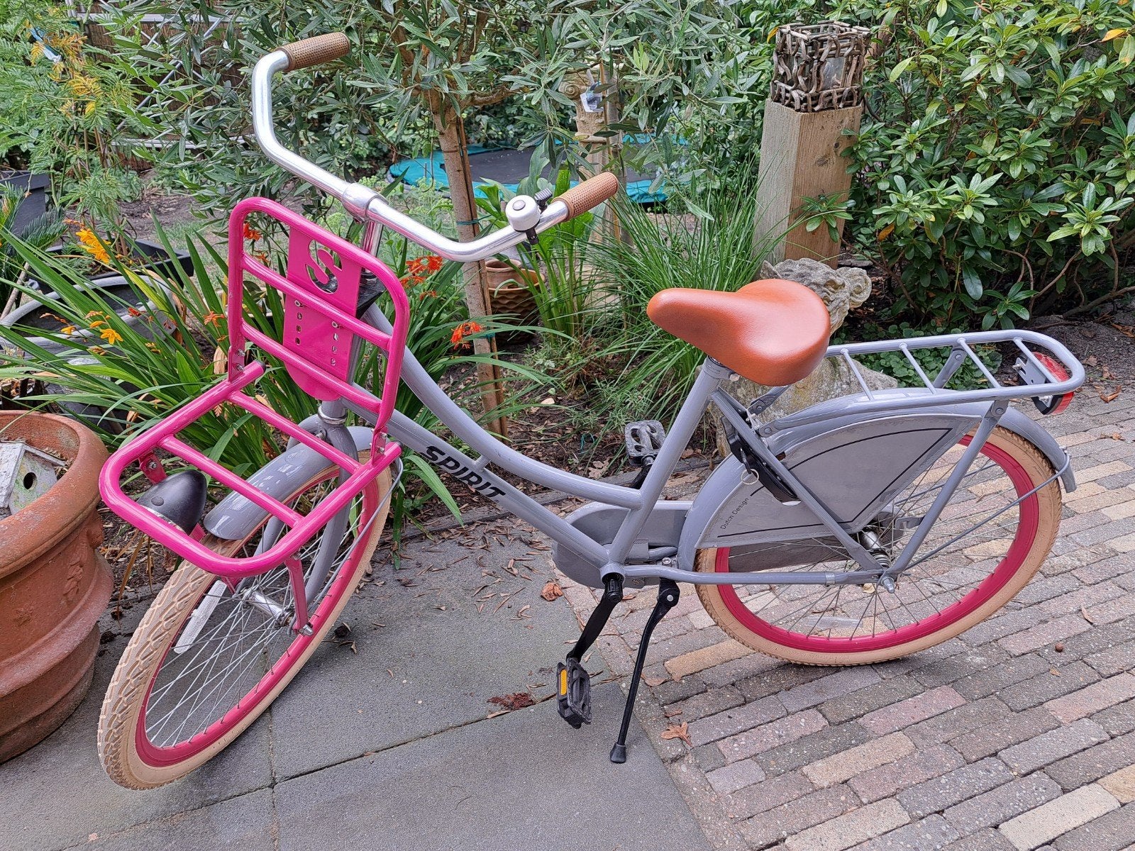 Spirit Meisjesfiets 24 inch - Zo goed als nieuw, Fietsen en Brommers, Fietsen | Meisjes, Ophalen, Terugtraprem, 24 inch, Spirit