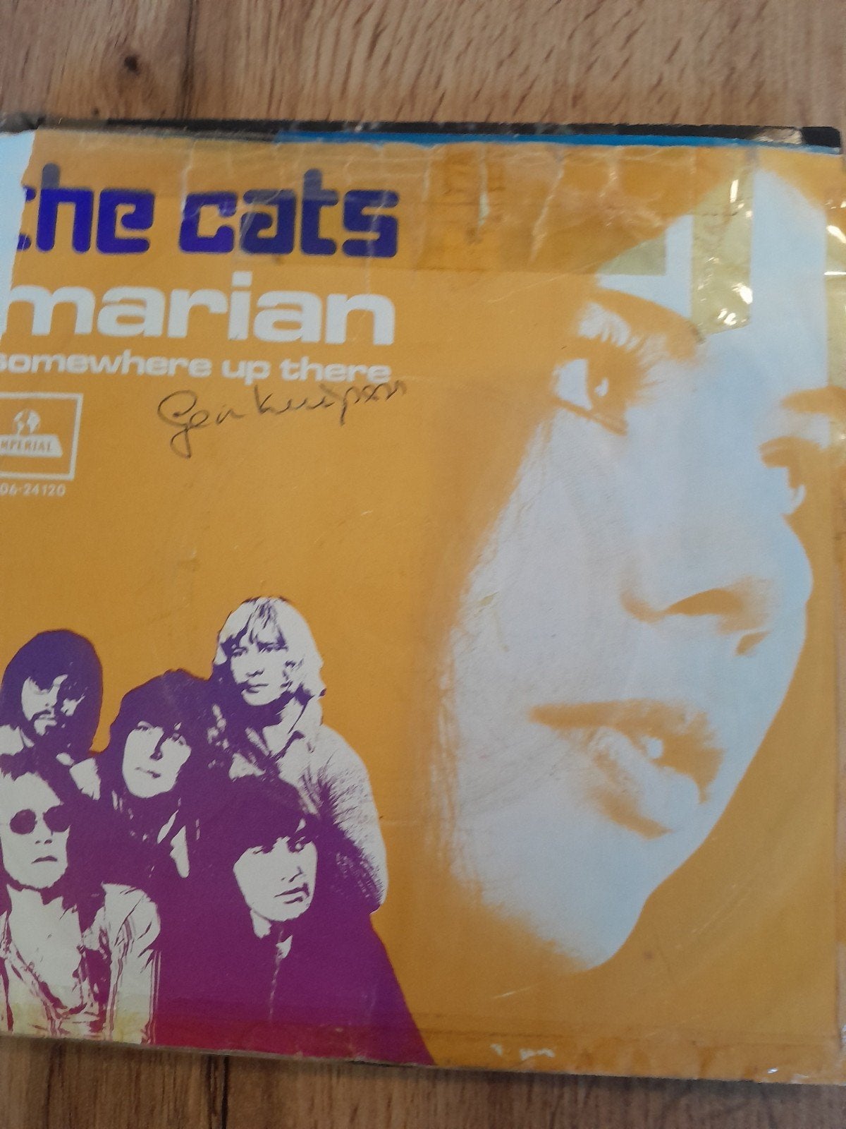 the cats 7inch marian, Ophalen of Verzenden, Zo goed als nieuw, Pop