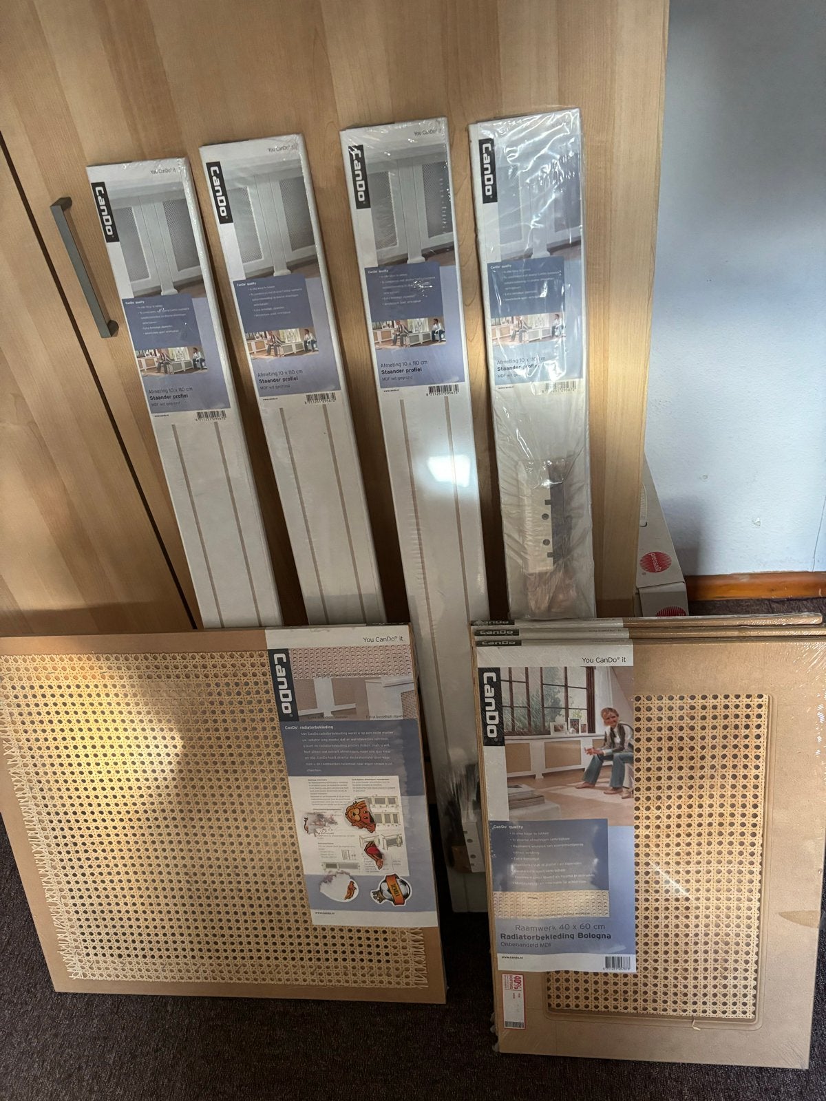 CanDo Radiatorbekleding Bologna - Nieuw in verpakking, Ophalen, 30 tot 80 cm, Radiator, Nieuw