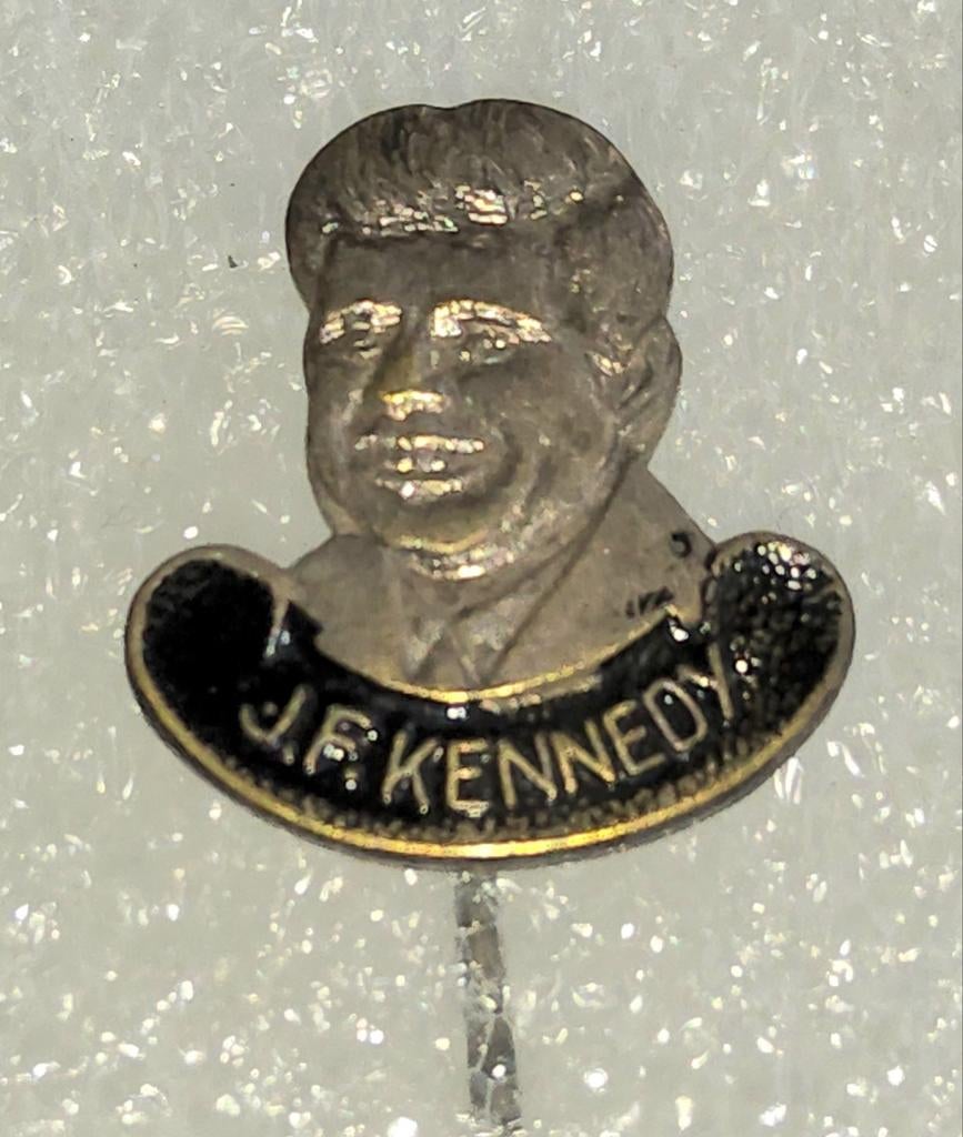 Vintage J.F. Kennedy Speldje, Verzamelen, Ophalen of Verzenden, Gebruikt, Overige onderwerpen, Speldje of Pin