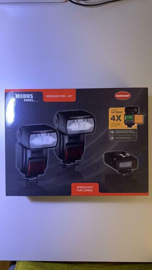 Hahnel Modus 600RT Pro Kit voor Canon (meer beschikbaar), Ophalen of Verzenden, Zo goed als nieuw, Canon
