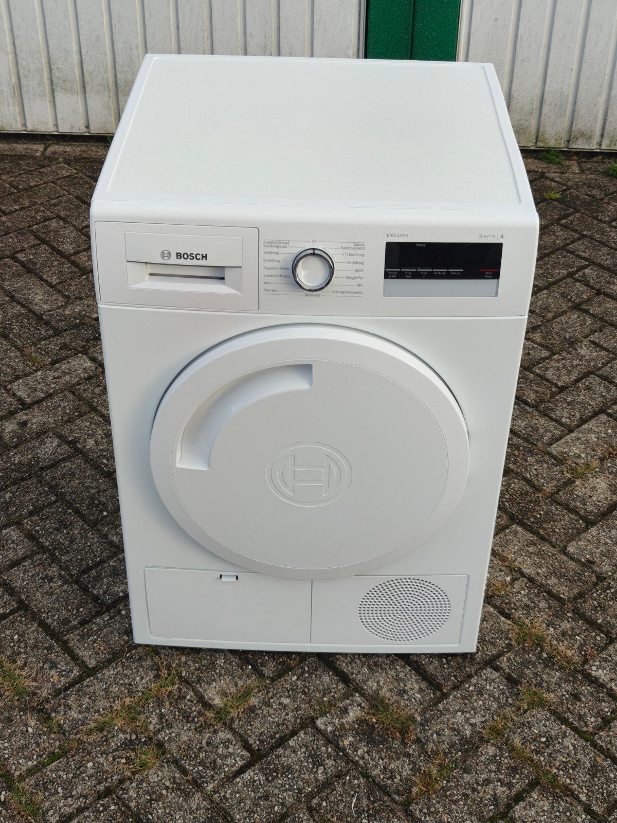 Bosch serie 4 condens droger 8kg B klasse zo goed als nieuw., Witgoed en Apparatuur, Ophalen, 6 tot 8 kg, Anti-kreukfase, Zo goed als nieuw