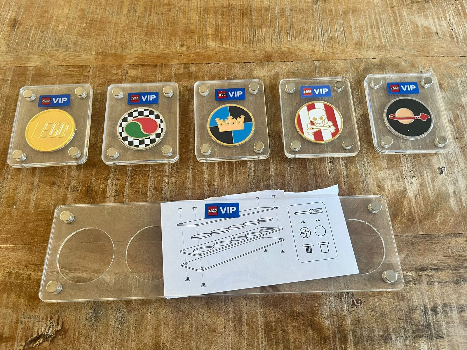 Nieuwe Lego VIP Coins met display, Overige thema's, Lego, Accessoire, Nieuw