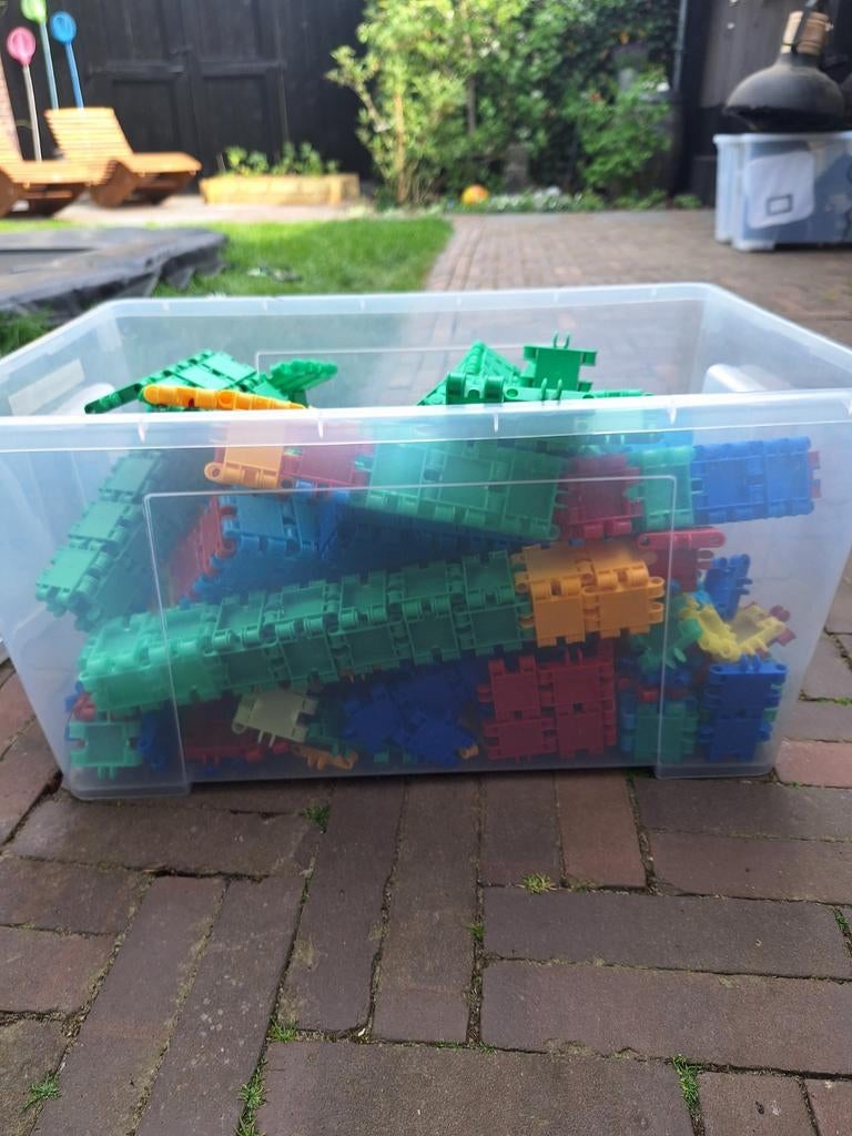 Grote bak Clix: Verschillende kleuren, glitter & glow in the, Ophalen of Verzenden