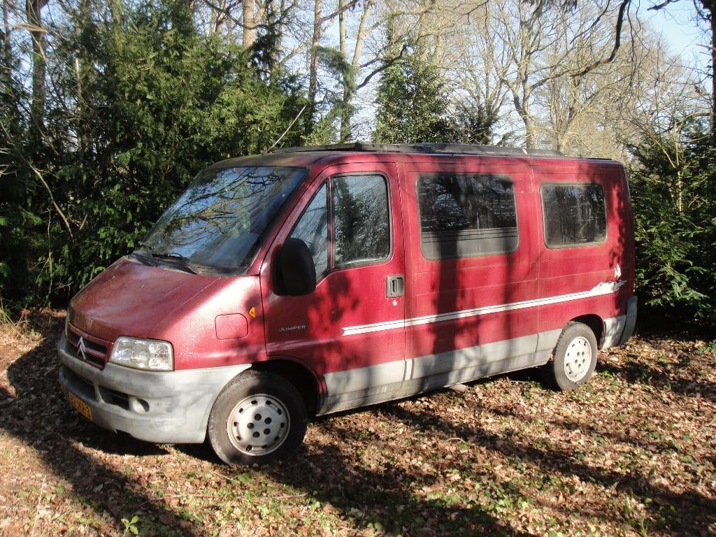 Buscamper Citroen Jumper 2.2 HDI, Overige merken, Buscamper of Camperbus, Tot en met 2, Particulier