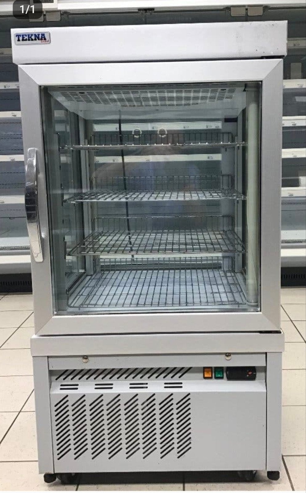 gebaks vitrine, Ophalen, Koelen en Vriezen
