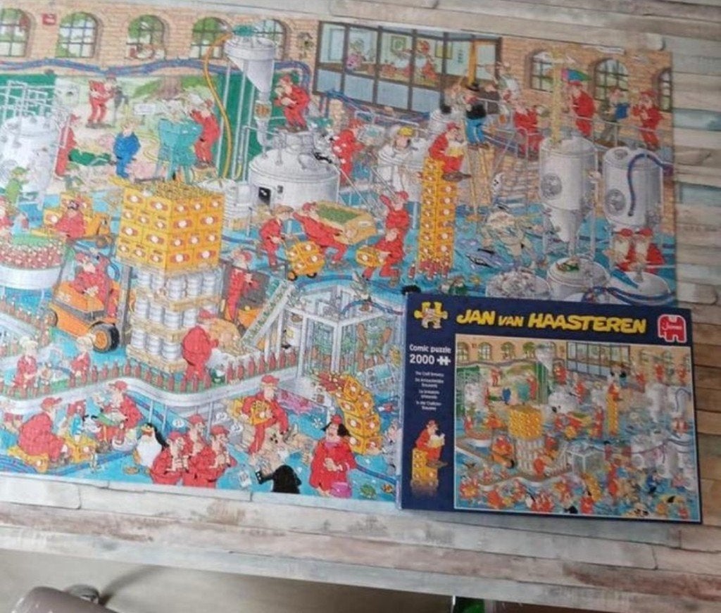 puzzel 2000 stukjes, Hobby en Vrije tijd, Denksport en Puzzels, Ophalen of Verzenden, 500 t/m 1500 stukjes, Zo goed als nieuw