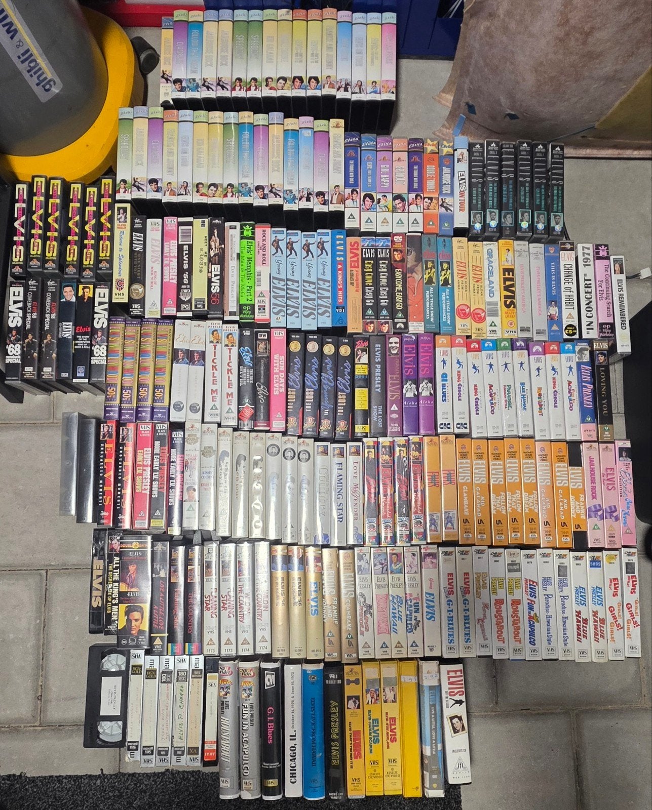 partij elvis Presley videobanden  vhs, Boxset, Alle leeftijden, Muziek en Concerten, Nieuw in verpakking