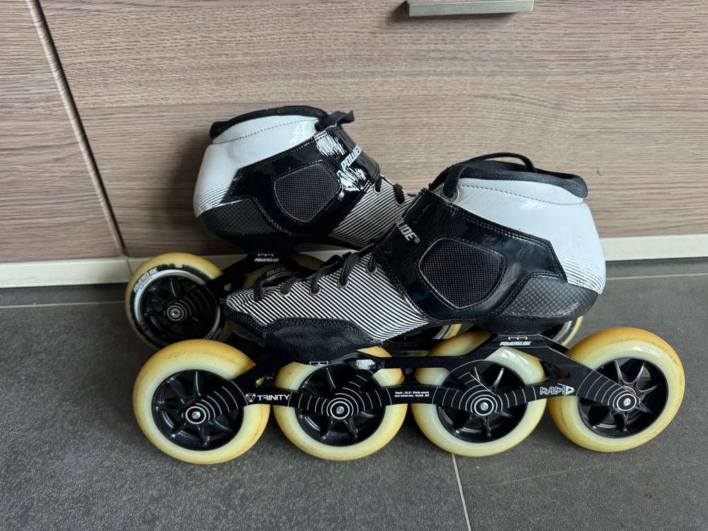 Powerslide PULS Trinity 4x110mm skeelers inline skates, Heren, Ophalen of Verzenden, Zo goed als nieuw, Inline skates 4 wielen
