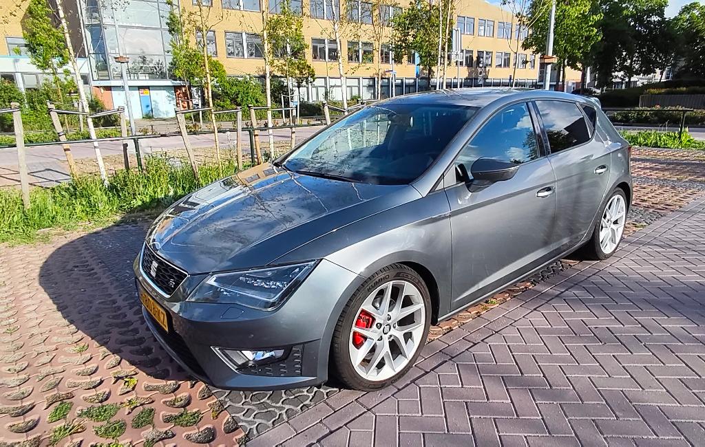Seat Leon FR 1.4 TSI 90KW 2013 Grijs, Voorwielaandrijving, Stof, Zwart, 4 cilinders
