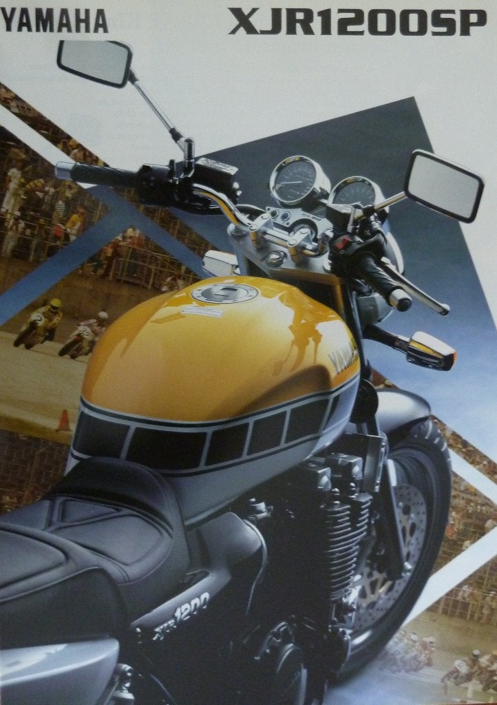 Folder YAMAHA XJR 1200 SP 1997, Motoren, Ophalen of Verzenden, Yamaha