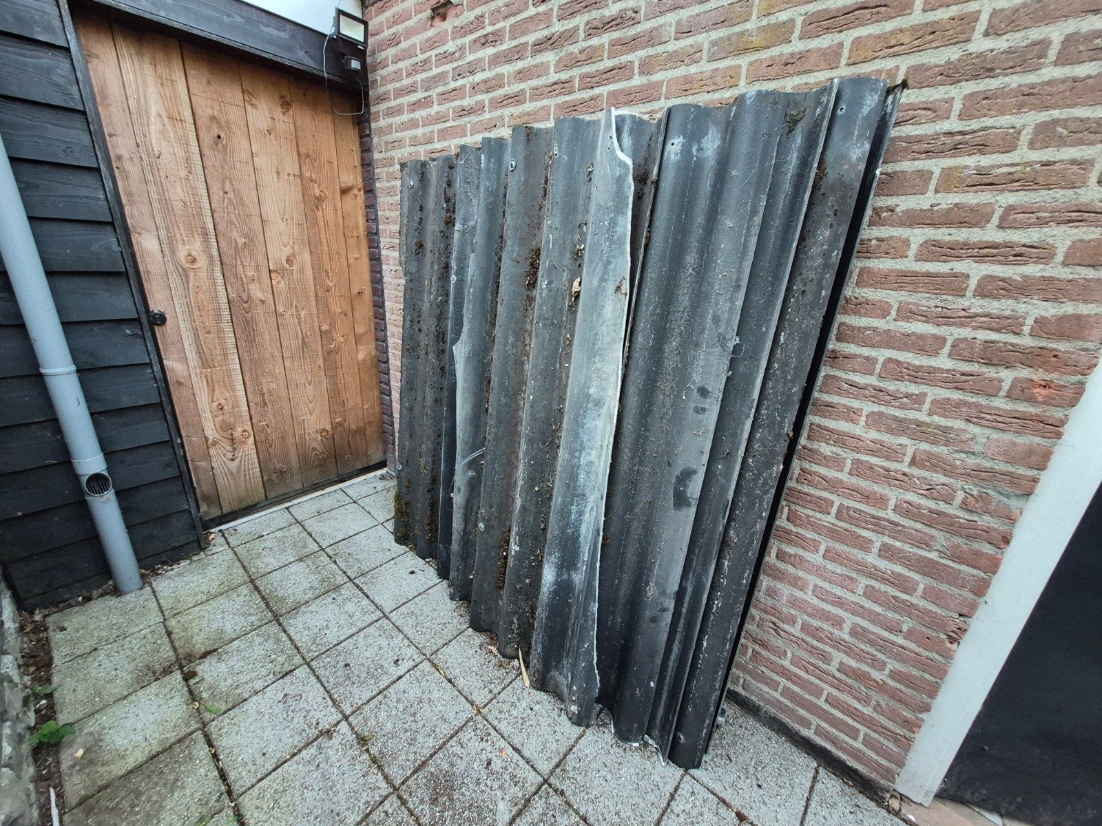 Golfplaten vezel cement, Ophalen of Verzenden, Hout, Minder dan 3 meter