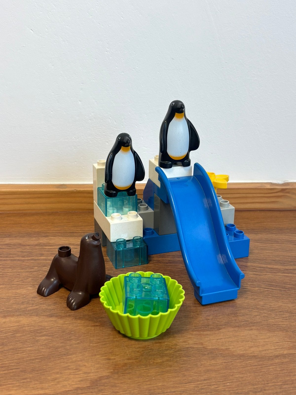 Duplo pinguin en zeehond verblijf, Ophalen of Verzenden, Zo goed als nieuw, Complete set, Duplo