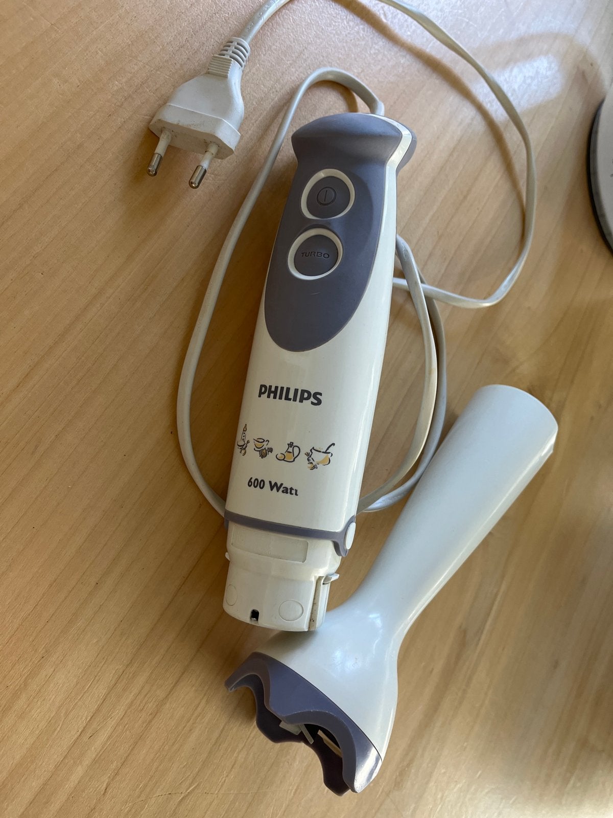 Philips Staafmixer 600 Watt - Krachtig en Handig, Ophalen of Verzenden, Gebruikt