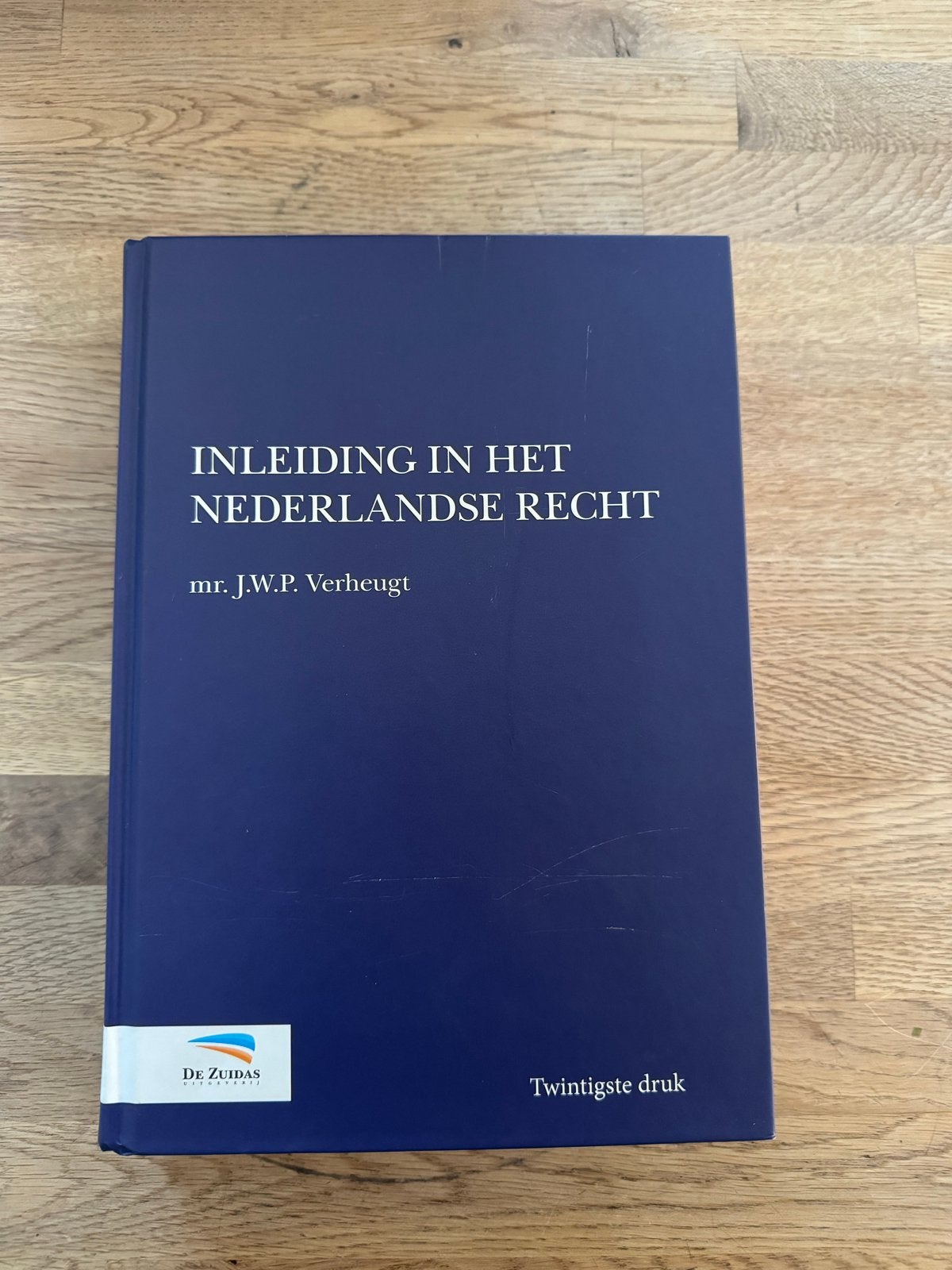 Inleiding in het Nederlandse Recht (20e druk) | Verheugt, Boeken, Ophalen of Verzenden, Gamma, Gelezen, WO