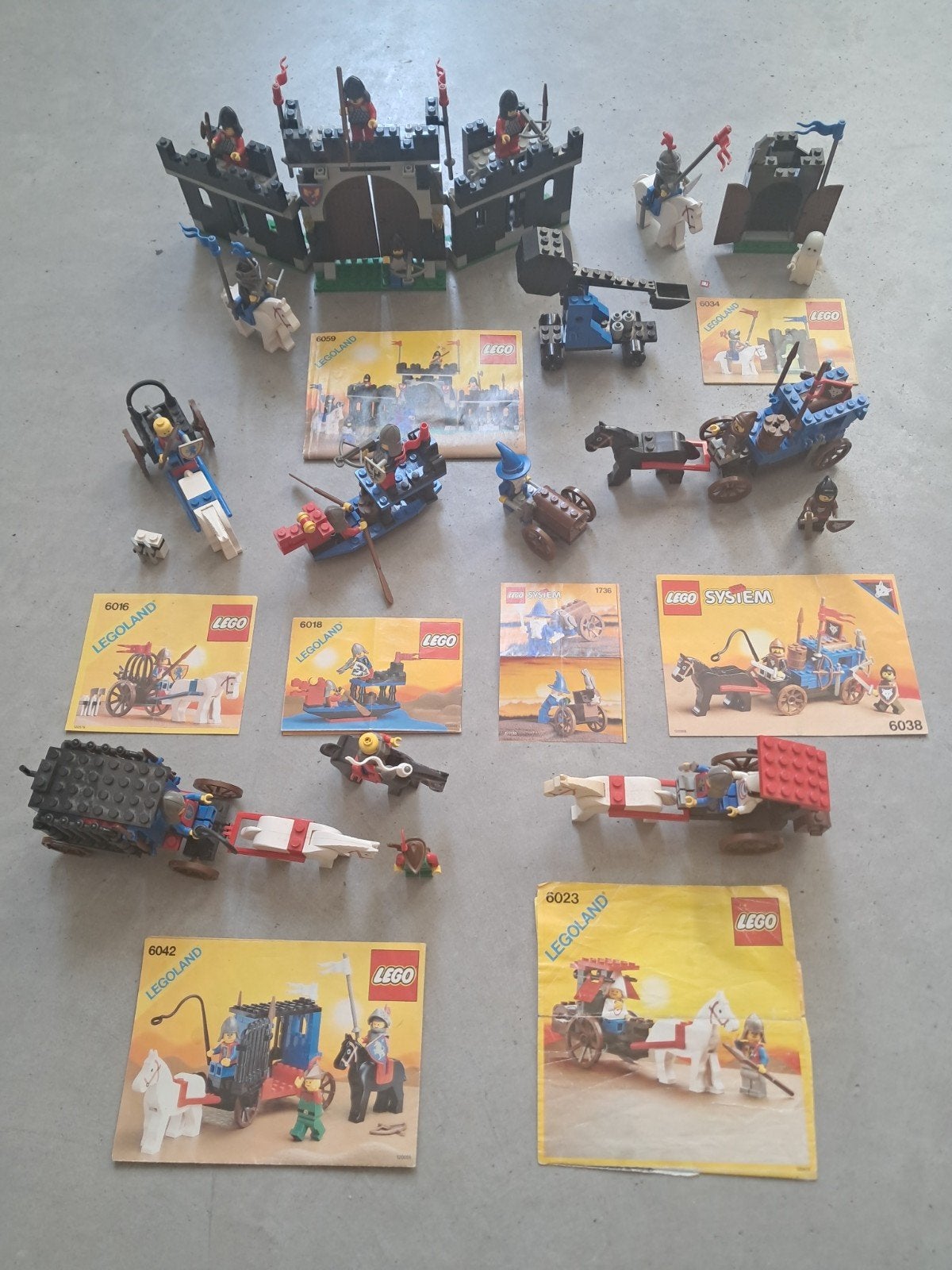 Lego Ridders & Kastelen jaren 90 (8 sets, 99% compleet!), Gebruikt, Lego, Ophalen of Verzenden, Compleet