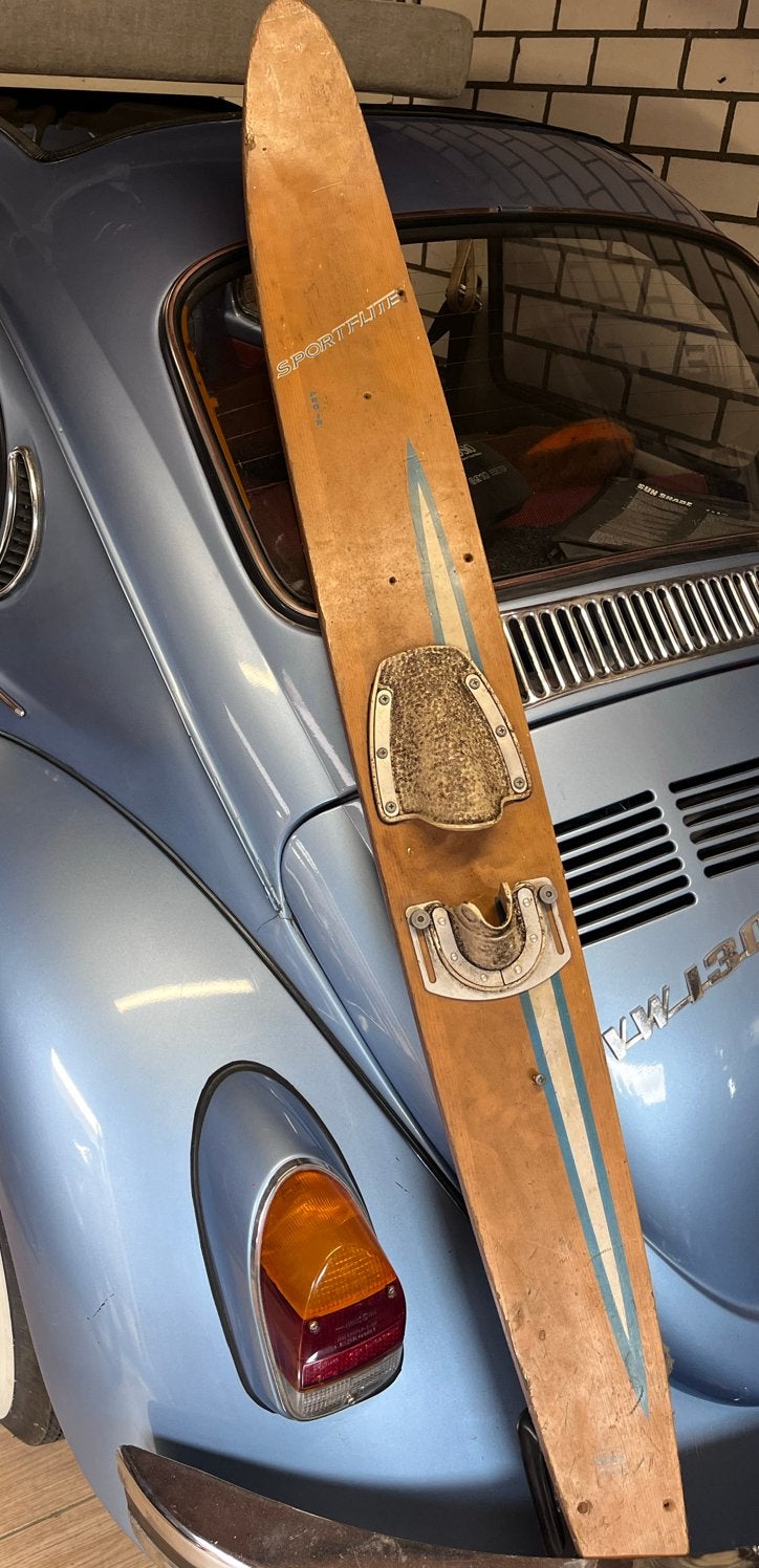 (Vw Kever )Vintage Sportflite Monoski - Sears Pro Jr., Watersport en Boten, Ophalen of Verzenden, Gebruikt, 160 cm of meer, Monoski of Slalomski