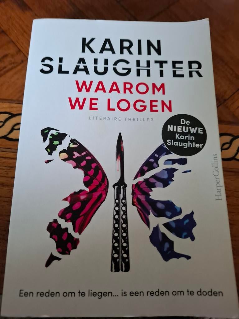 Waarom we logen - Karin Slaughter, Ophalen of Verzenden, Gelezen, Karin Slaughter, Amerika