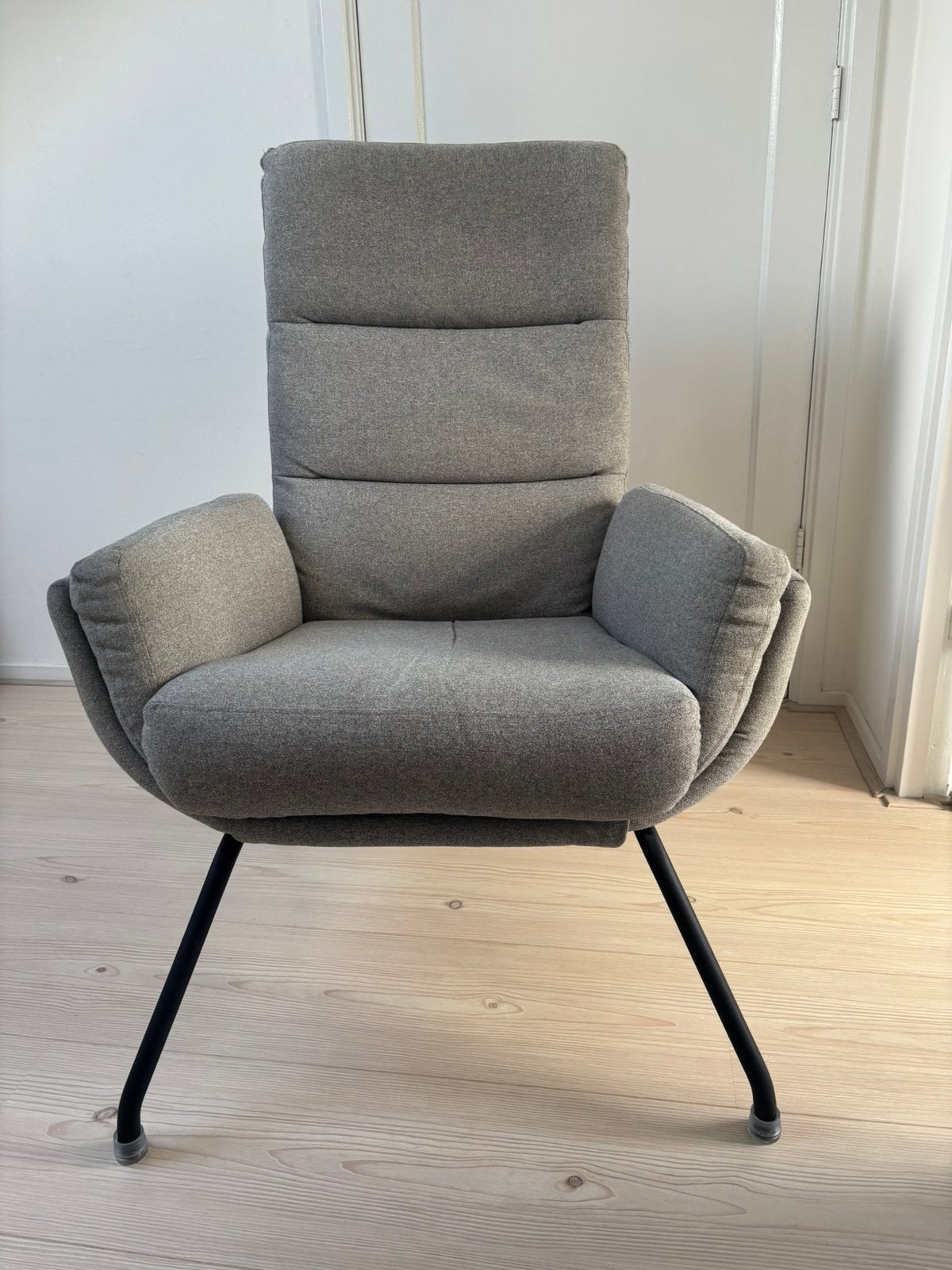 Mooie fauteuil, Huis en Inrichting, Ophalen, Gebruikt, 75 tot 100 cm, Metaal